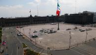 Plaza de la Constitución, en el Centro Histórico de la Ciudad de México.