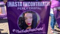 Perla Cristal desapareció el pasado 9 de abril.