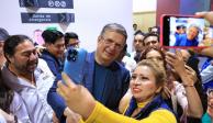 El secretario de Relaciones Exteriores, Marcelo Ebrard, realizó una gira de trabajo por Veracruz