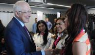 Ken Salazar, embajador de Estados Unidos en México, asistió al lanzamiento de la convocatoria de la Academia de Mujeres Emprendedoras 2023, organizado por Amazon en colaboración con el gobierno norteamericano.&nbsp;