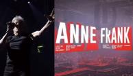 Critican a Roger Waters por mencionar a Ana Frank en un concierto en Alemania