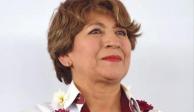 Delfina Gómez, candidata a la gubernatura del Estado de México en los comicios del domingo 4 de junio.
