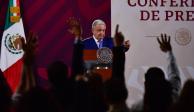 Andrés Manuel López Obrador, presidente de México, ofreció su conferencia de prensa este jueves 5 de octubre del 2023, desde Palacio Nacional, en la CDMX.