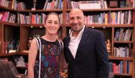 Claudia Sheinbaum sostuvo una reunión con Óscar Pérez, actual director deportivo de Cruz Azul.