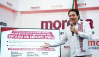 Se compromete Mario Delgado a encabezar, rumbo al 2024, un proceso democrático y transparente que garantice la unidad en Morena y la continuidad de la 4T