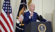 El presidente Joe Biden habla durante un evento en la Casa Blanca, Washington, el lunes 26 de junio de 2023.