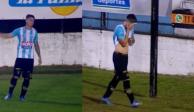 Leonel Ovejero se mostró incrédulo ante su expulsión tras haberse orinado en pleno partido de futbol en Argentina.