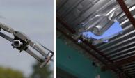Reportan supuesto ataque con drones cargados de explosivos Apatzingán