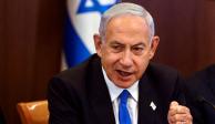 El primer ministro israelí, Benjamin Netanyahu, en la oficina del primer ministro en Jerusalén, el 23 de febrero de 2023