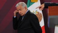 Andrés Manuel López Obrador, presidente de México, ofreció su conferencia de prensa este miércoles 30 de agosto del 2023, desde Palacio Nacional, en la CDMX,