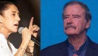 Vicente Fox lanzó un ataque en Twitter contra Claudia Sheinbaum