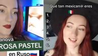 Rusa canta canciones mexicanas en su idioma.