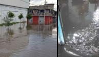 Inundaciones en Chalco: lodo fétido y calles convertidas en ríos, así la difícil situación.