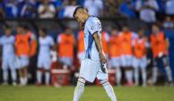 Uriel Antuna de Cruz Azul tras fallar su penalti en el partido ante Charlotte FC en los dieciseisavos de final de la Leagues Cup 2023