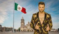 Nicola Porcella anuncia que se quedará a vivir en México.