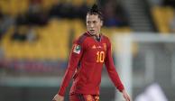Jennifer Hermoso en un partido de la Selección de España en la Copa del Mundo Femenil