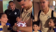 Cristiano Ronaldo cumple sueño de pequeña fan