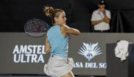 Maria Sakkari ganó su primer duelo en el WTA Guadalajara Open AKRON 2023.