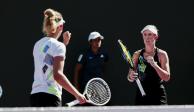 Storm Hunter y Elise Mertens se proclamaron campeonas de dobles en el WTA Guadalajara Open AKRON 2023.
