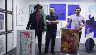 Alejandro Fournier, Santino Escatel y Javier Cárdenas son tres artistas tapatíos.