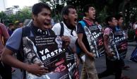 Marcha por desaparecidos de Ayotzinapa Saldo blanco tras marcha por 9 años de los