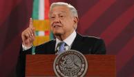 Andrés Manuel López Obrador, presidente de México, ofrece su conferencia de prensa este viernes 1 de diciembre del 2023, desde Palacio Nacional en la CDMX.