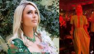 Paris Hilton deslumbra al bailar las cumbias de Los Ángeles Azules (VIDEO)