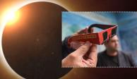 Lentes para ver el eclipse solar anular de 2023.