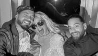 ¿Felices los 3? Britney Spears, Maluma y J Balvin pasan la noche juntos en NY