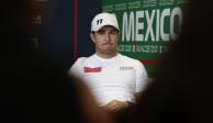 Checo Pérez, en conferencia de prensa en el Autódromo Hermanos Rodríguez, previo al Gran Premio de México de F1.