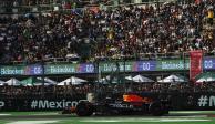 Checo Pérez en las prácticas del Gran Premio de México 2023 de la F1