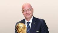 En redes sociales Gianni Infantino, presidente de la FIFA, confirma a Arabia Saudita como sede de la Copa del Mundo 2034