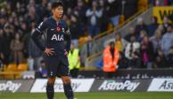 Heung-min Son reacciona a la derrota del Tottenham ante los Wolves