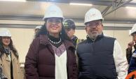 Jorge Nuño y Alejandra Frausto, pendientes de la intervención para salvaguardar las obras