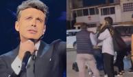 Fans de Luis Miguel protagonizan lastimosa pelea campal afuera de concierto (VIDEO)