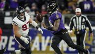 Los Baltimore Ravens derrotaron a los Houston Texans en el primer juego de la ronda divisional de los playoffs de la NFL.