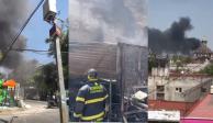 En plena contingencia ambiental, este domingo 25 de febrero se registró un incendio tras una explosión de gas en la colonia Morelos, en Tepito, donde 2 personas resultaron heridas.