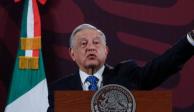 Andrés Manuel López Obrador, presidente de México, ofrece su conferencia de prensa este lunes 11 de marzo del 2024, desde Palacio Nacional en la CDMX.