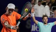Alex de Miñaur y Casper Ruud chocan en la fina del Abierto Mexicano de Tenis 2024