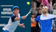 Jannik Sinner y Grigor Dimitrov definirán al campeón varonil del Miami Open 2024.