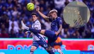 Se registró un conato de bronca durante el partido de la Fecha 15 de la Liga MX entre Puebla y Cruz Azul en el Estadio Cuauhtémoc.
