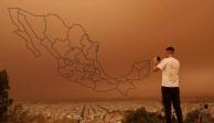 Cada julio, anualmente, la tormenta de polvo del Sahara llega a México.
