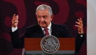 Andrés Manuel López Obrador, presidente de México, ofrece su conferencia de prensa este jueves 16 de mayo del 2024, desde Palacio Nacional, en CDMX.