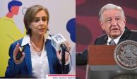 El presidente López Obrador se volvió a referir al tema de María Amparo Casar en la conferencia matutina.