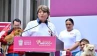 Delfina Gómez, gobernadora del Edomex, invitó a mexiquenses a ser responsables con sus mascotas y a denunciar el maltrato animal.