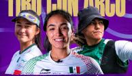 Ale Valencia, Ana Paula Vázquez y Ángela Ruíz son las primeras mexicanas en entrar en acción en París 2024.