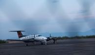 Avión en el que se habría capturado a Zambada y a Guzmán López.