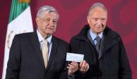 El Presidente Andrés Manuel López Obrador y&nbsp;el titular de la Fiscalía General de la República (FGR), Alejandro Gertz Manero,&nbsp;