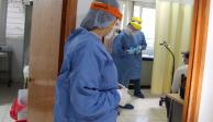 Médicos de Jalisco atienden pacientes Covid.