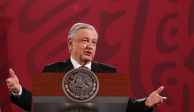 El presidente de México, Andrés Manuel López Obrador, el 27 de mayo de 2020.